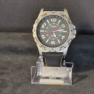 Vintage Stauer 24569 Tac-7 Men's Quartz Wristwatch Japan Stainless Steel